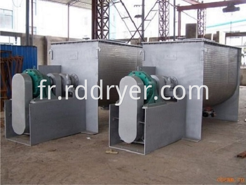 Horizontal Double Ribbon Blender Machine for Soybean Milk Powder